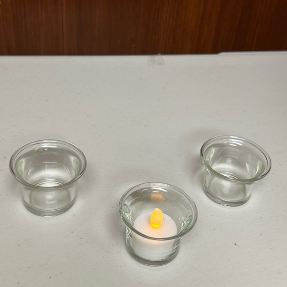 Home interiors 3 Glass standard cups votives or tealights
3 cups - Picture 9 of 9